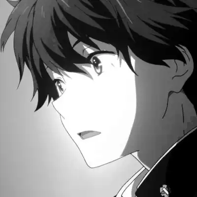 黑白动漫男头大概有了别人陪伴男生头像我要个性网