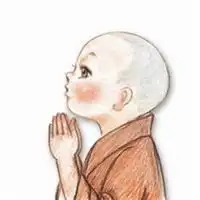 小和尚打坐头像微信头像图片大全
