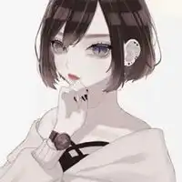 忧郁头像女动漫短发