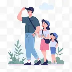 一家三口卡通动物图片一家三口卡通动物图片素材免费下载千库网
