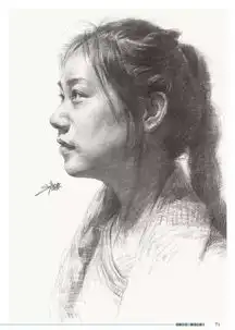 解析高分女中年素描视频示范
