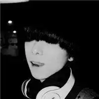 黑白色男非主流头像微信头像图片大全
