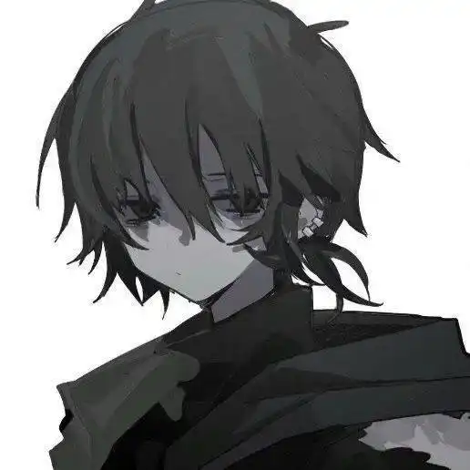 动漫头像你不睡我不睡你看我俩多般配
