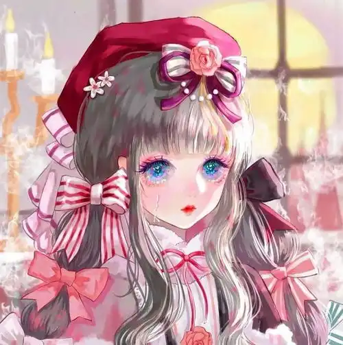 仙气十足的女子古风动漫头像温山软水繁星万千,不及你眉眼半分
