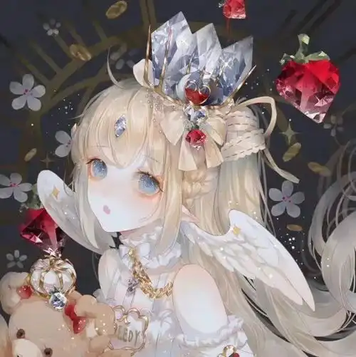 动漫女生头像虽然我们可能会停下,但时间不会
