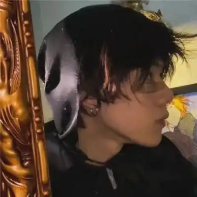 比较丧的头像男男妆