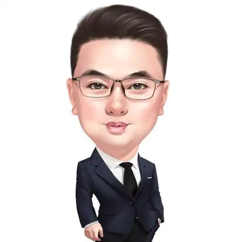 男士真人手绘动漫头像,气宇不凡,卡通立体,老板必备
