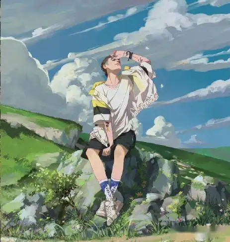 画集丨孙无力首本个人原创作品集雾里雾里的人,是活在当下的你和我
