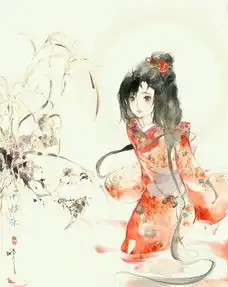 她是古风水彩第一人,十年如一日,让中国风美艳世界
