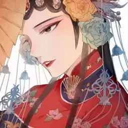 动漫头像女生古风唯美
