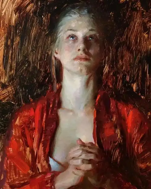 asoyqeiypns油画人物作品选
