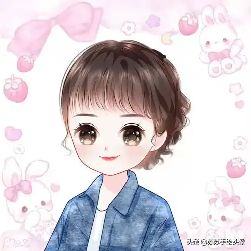 女生的所有发型图卡通今日头条
