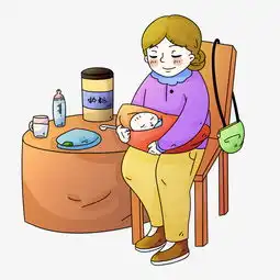 抱着孩子的母亲插画图片素材其他格式下载动漫人物大全