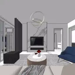 现代简约单身公寓
