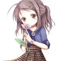 阳光爱笑开朗女生动漫头像微信头像图片大全
