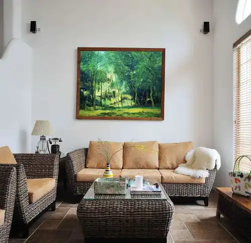 大幅客厅装饰画图片
