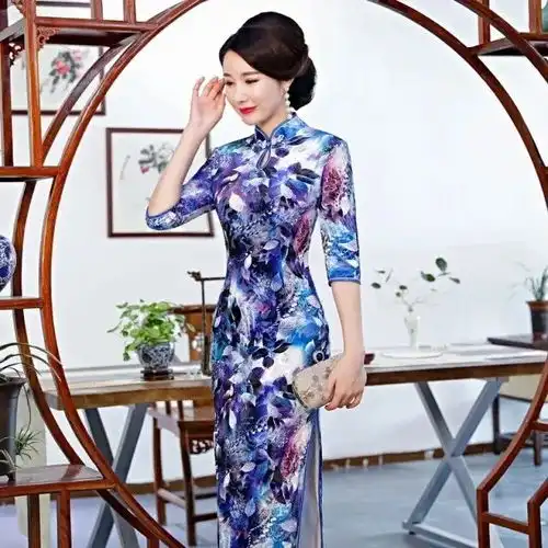 这旗袍魅力大,只要一上身,保准让你的男人会天天惦念着你
