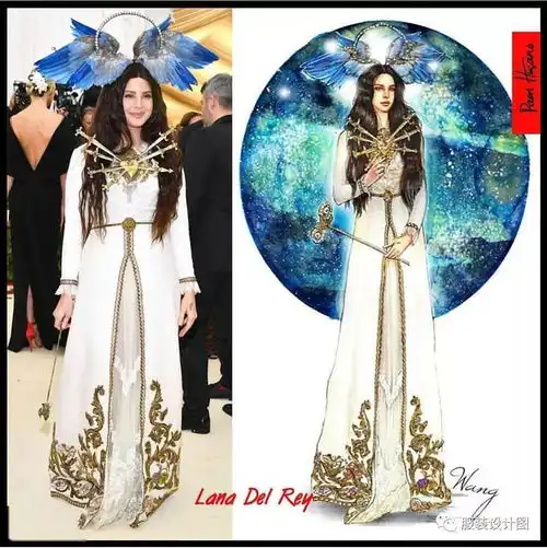 手绘婚纱礼服设计效果图120张
