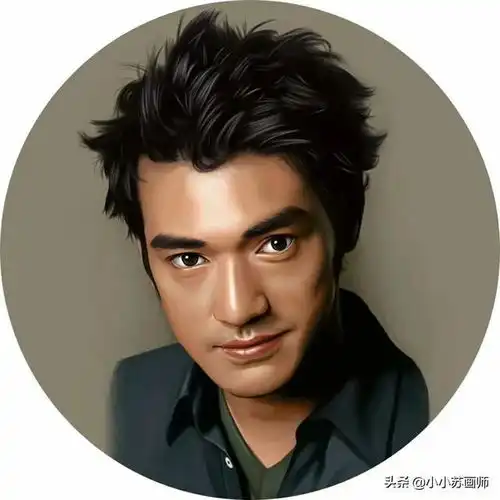 换个头像吧,值得珍藏和纪念的真人手绘头像,很多明星和你同款
