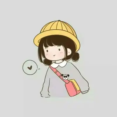 可爱到爆的卡通情侣头像一男一女愿为你披上婚纱
