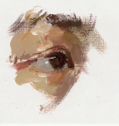 美院常考的色彩头像,如何画好色彩头像考试中的五官
