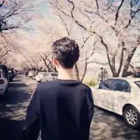翩然男生背影头像一个人的自由
