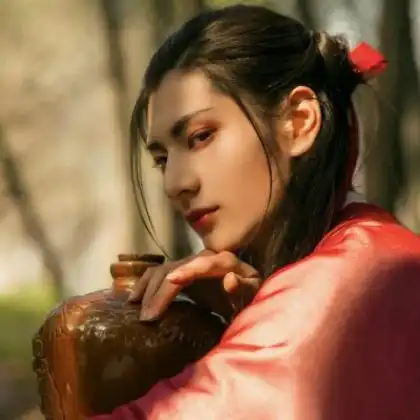 男头像真人素颜萧蔷
