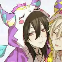 微信二次元基友头像
