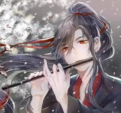 古风动漫男生头像沉浮尘世间,不必徒自添烦恼
