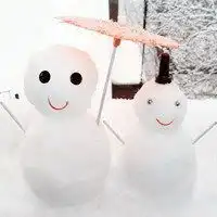 可爱雪人头像微信头像图片大全
