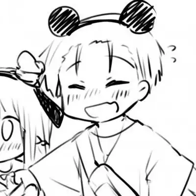 一组小众黑白动漫情头
