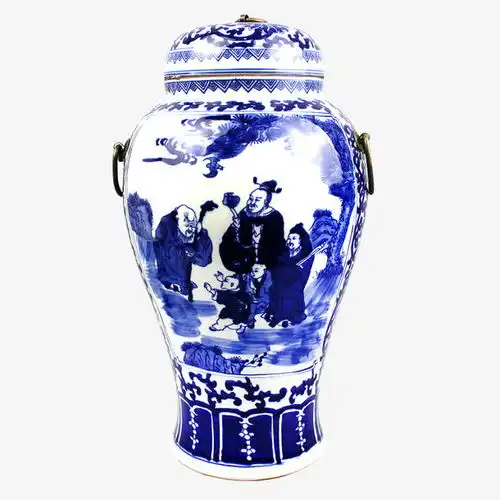 中国风青花瓷免抠素材创意素材png素材素材
