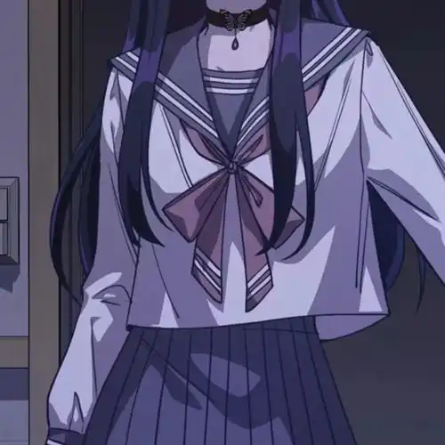 学院风jk女头动漫部位女生头像
