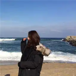 最新版2018海边小清新唯美风景头像你说会陪我蹉跎年华到永远
