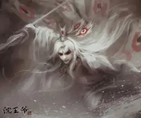 古风图片像这样的妖孽孔雀人有孔雀尾巴
