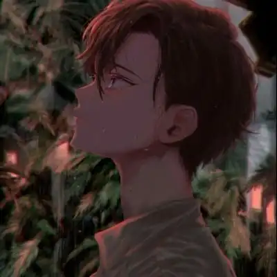 成熟精致动漫男头像世界欠你的温柔,我还你一片情