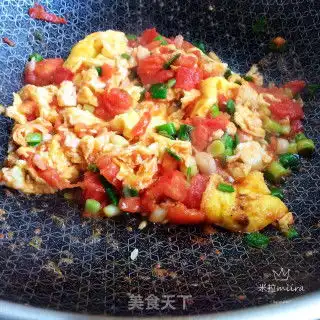 青蒜番茄炒蛋独家
