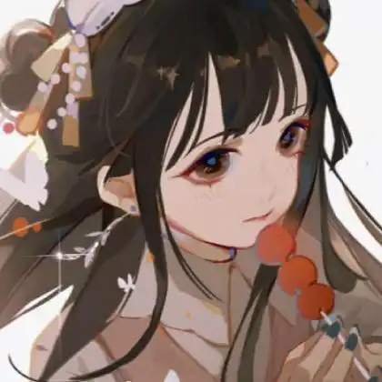 古风唯美伤感女生头像,笑而不语是最好的
