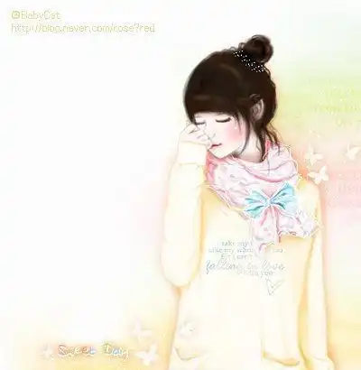 求手绘现代男女插画全侧身图
