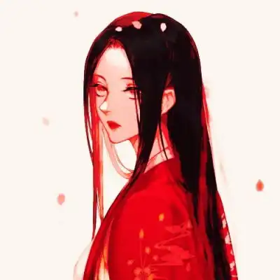 动漫头像女古风唯美淡雅忧伤动漫头像
