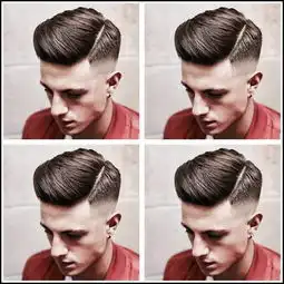 很有男人味的发型,可以试试
