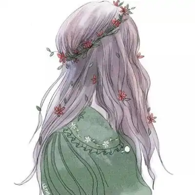 女生卡通头像,丛未用过自己的照片
