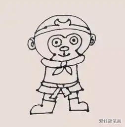 孙悟空简笔画
