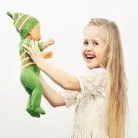 小孩抱小熊情侣头像微信头像图片大全