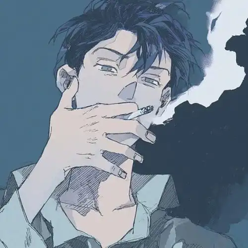 头像高冷系动漫男头像
