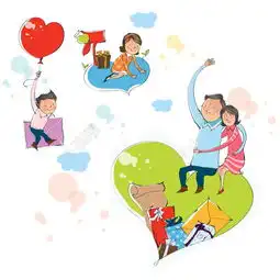 浪漫的爱情模板免费下载ai格式编号15412091千图网
