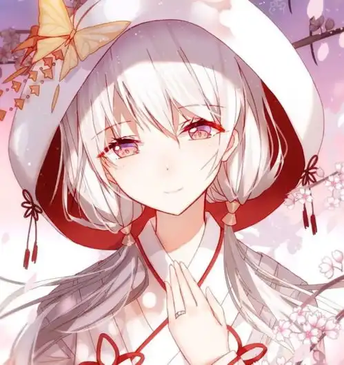 古风女生头像风习袅袅,盈水展千华,飞檐亭角清铃响
