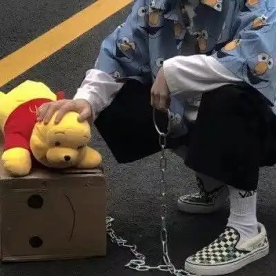 ins小众个性男生头像
