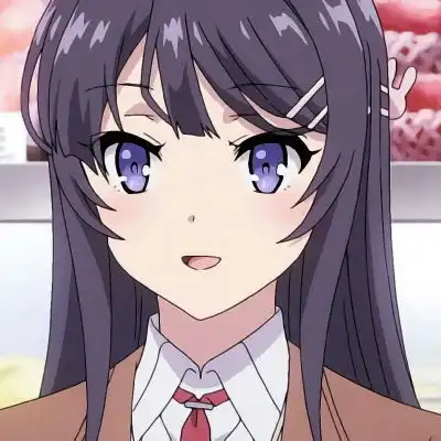 今日系列动漫女头樱岛麻衣
