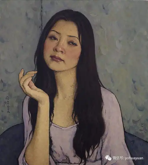 当代中国油画的代表画家靳尚谊
